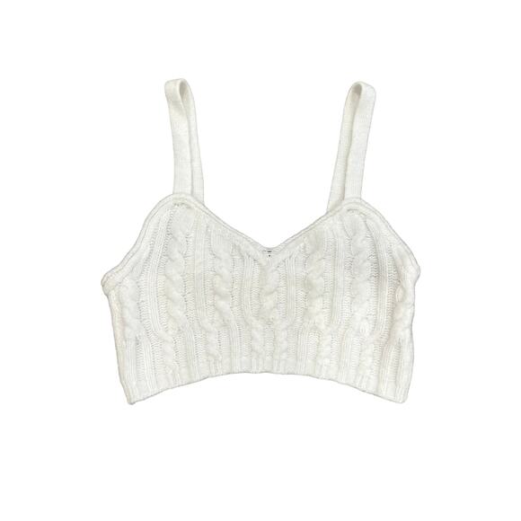 Free People Sunkeeper Soft Wool Cropped Cami Size Small - Picture 2 of 6